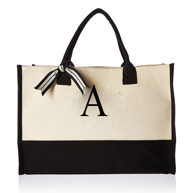 Canvas Backpack Casual - Borsa tote moda tela totes lettere