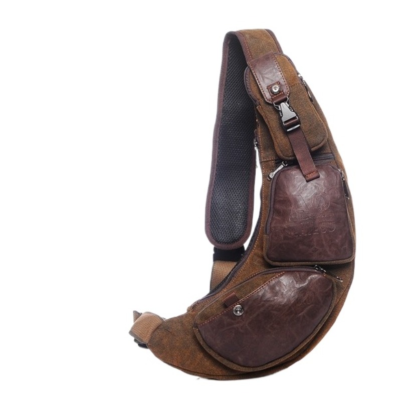 Sling Backpack Shoulder - Borsa a tracolla da uomo a