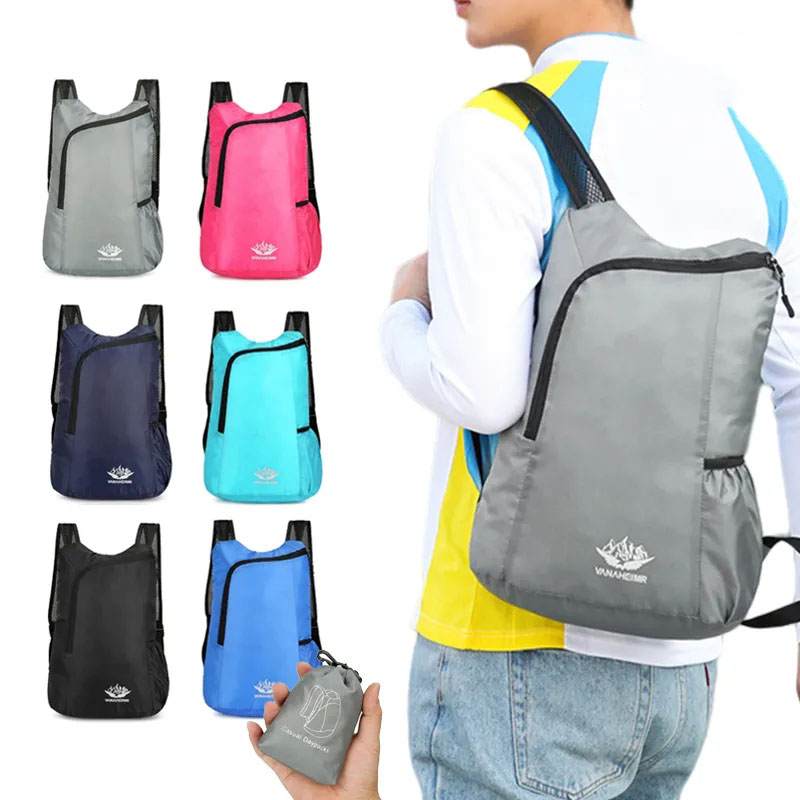 Foldable Backpack Small - Zaino da esterno leggero unisex da
