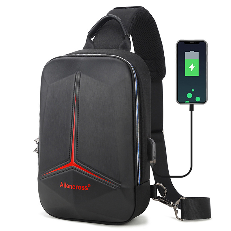 Travel Backpack Anti Theft - Borsa a tracolla antifurto da uomo