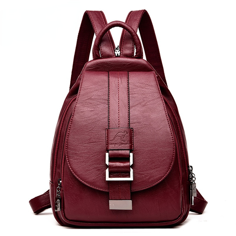 Leather Backpack Vintage - Zaini firmati zaini in pelle da