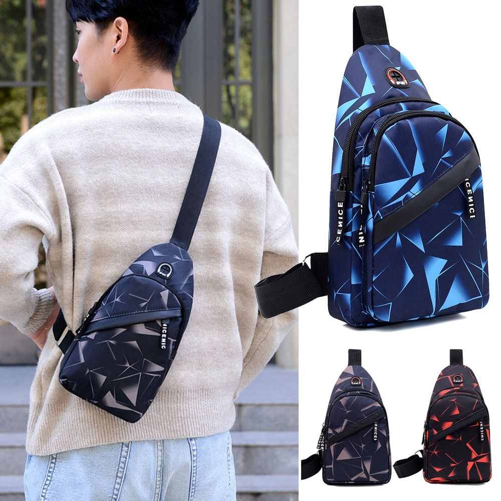 Sling Backpack Shoulder - Borsa da viaggio a 2 strati