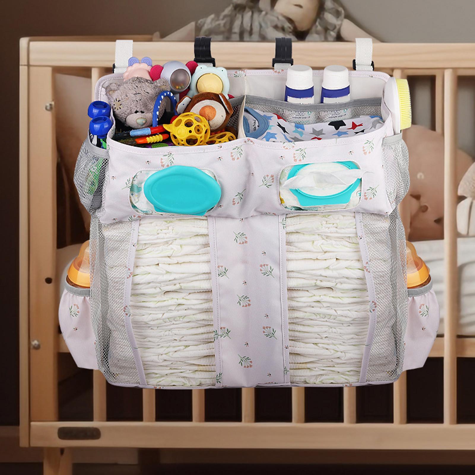 Backpack Diaper Bag - Borsa portaoggetti per culla da appendere,