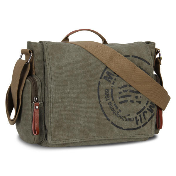 Canvas Backpack Casual - Sacchetti del Messaggero degli uomini della