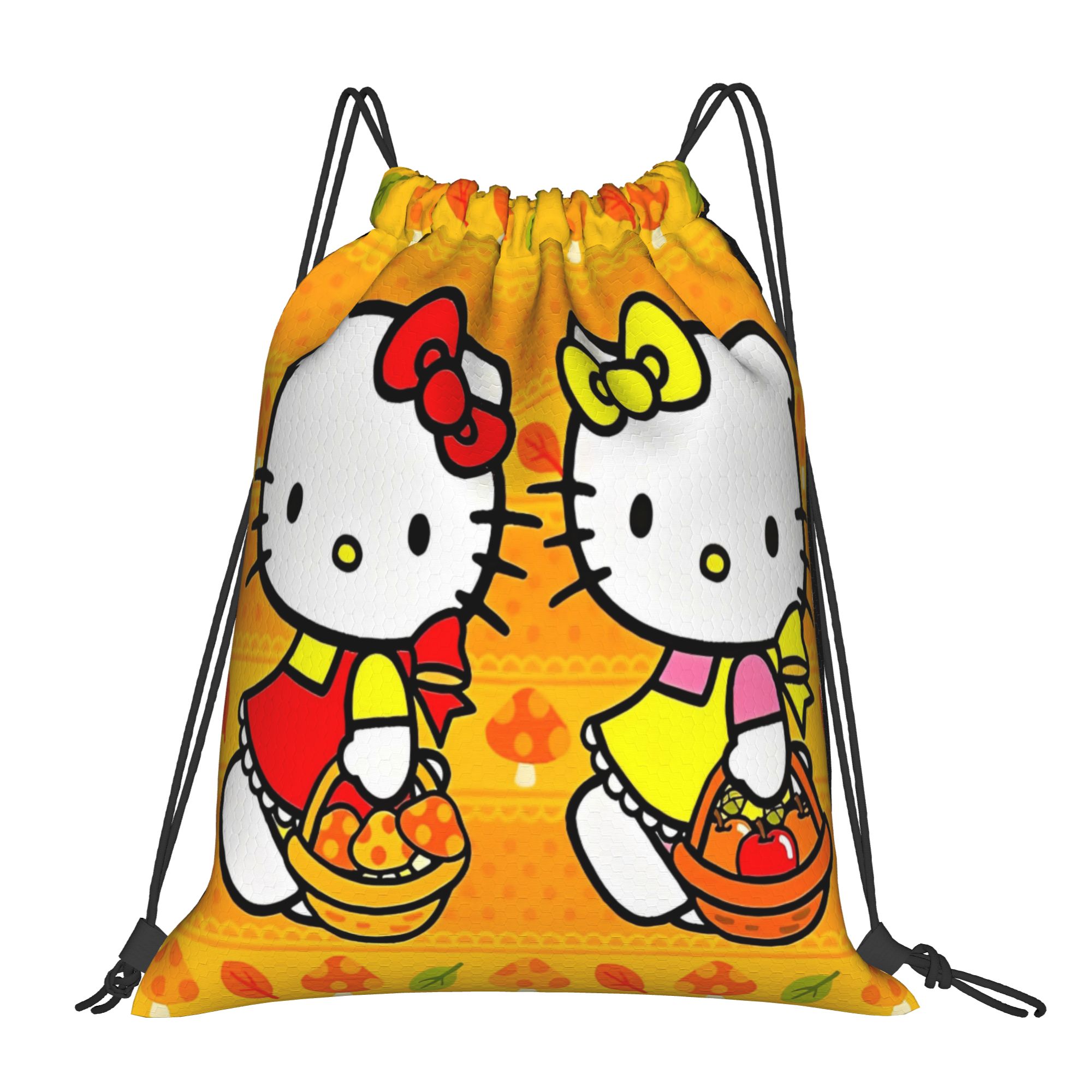 Zaino con coulisse giallo kawa - Drawstring Gym Bag recensione e prezzo