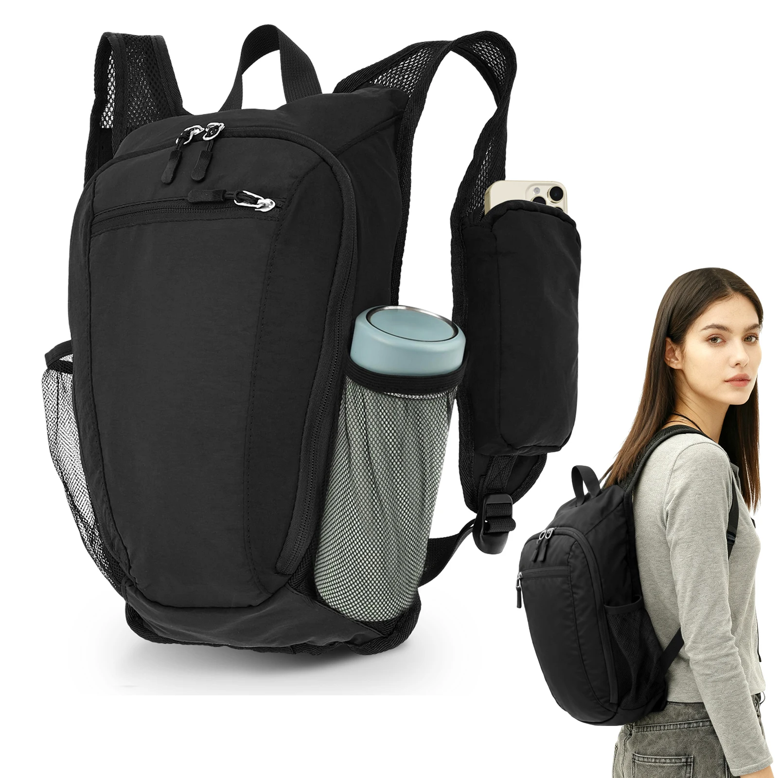 Zaino da trekking piccolo da 1 - Foldable Backpack Small recensione e prezzo