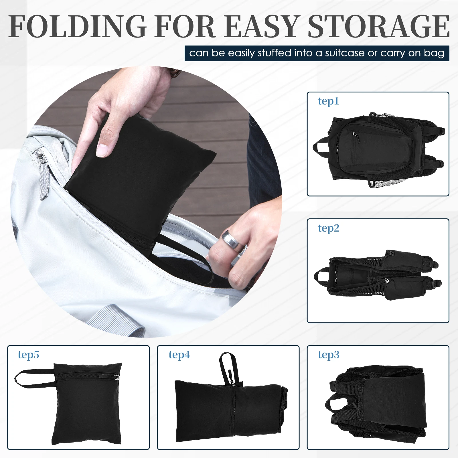 Zaino da trekking piccolo da 1 - Foldable Backpack Small recensione e prezzo