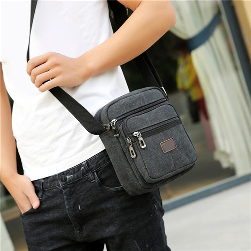 Borsa a tracolla da uomo Busin - Canvas Backpack Casual recensione e prezzo