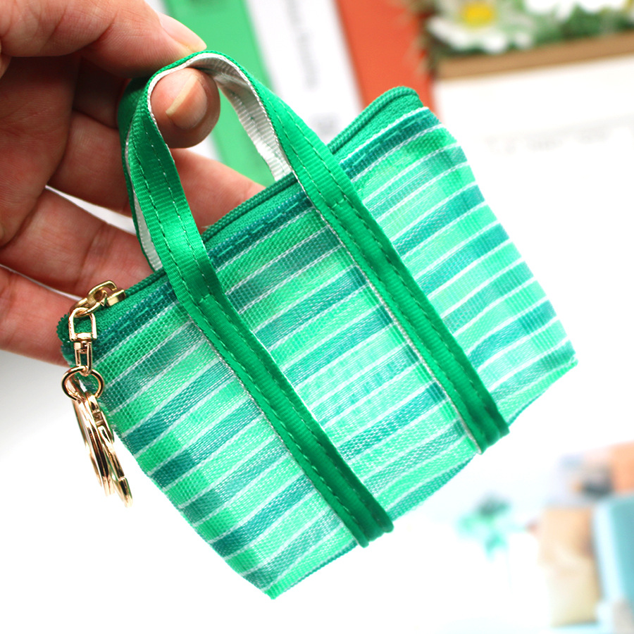 1Pc portachiavi borsa a rete d - Mini Backpack Purse recensione e prezzo