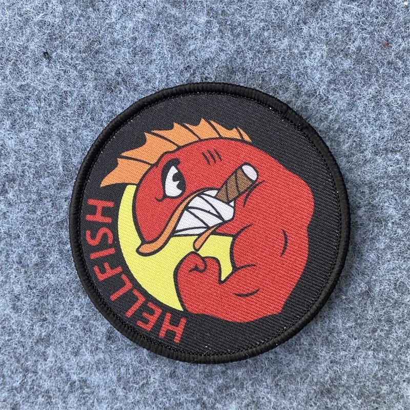 HELLFISH Logo Stampa Patch Gan - Rucksack Military Style recensione e prezzo