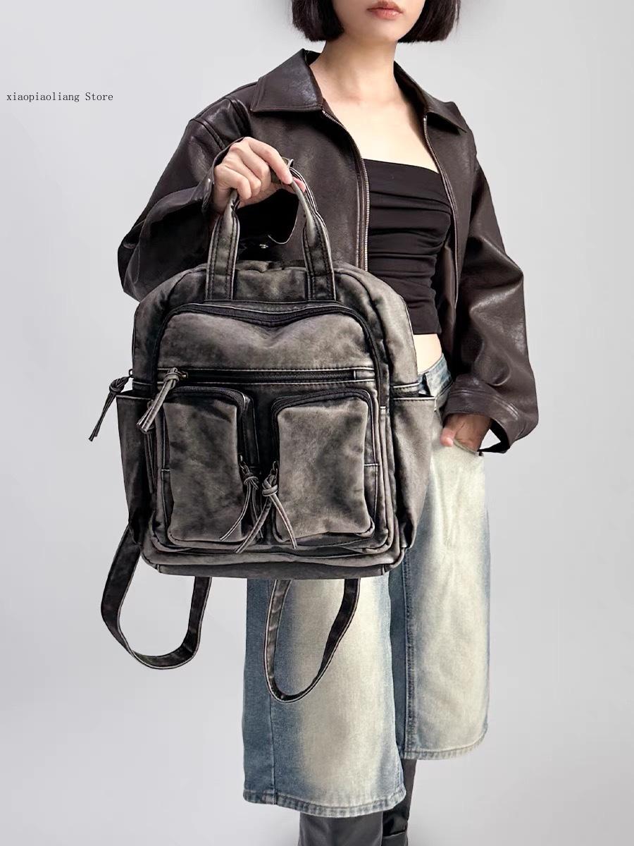 Zaini di lusso in morbida pell - Leather Backpack Vintage recensione e prezzo