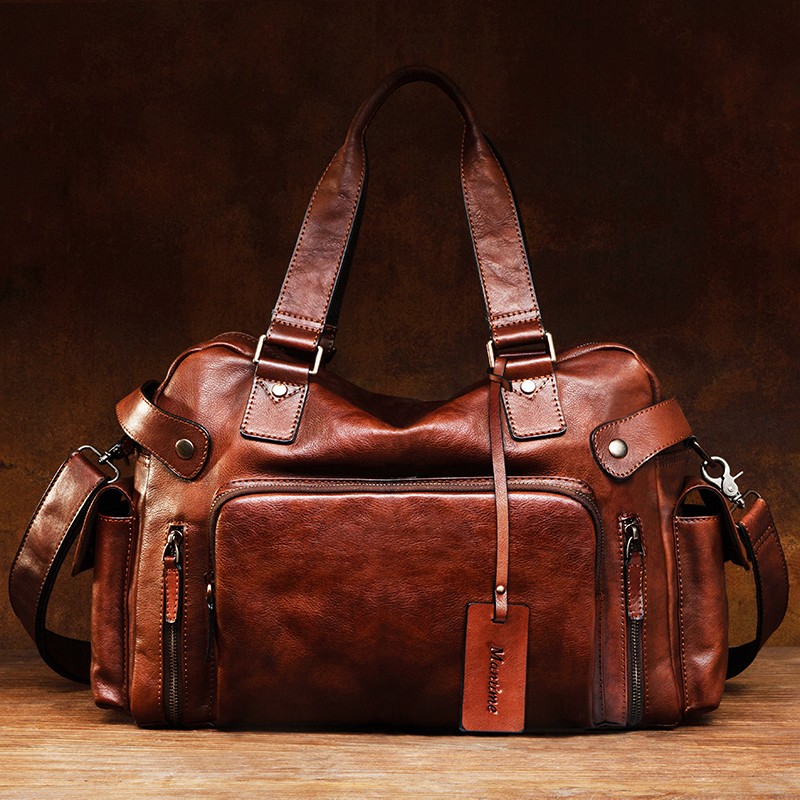 Borsa da uomo vintage con gomm - Leather Backpack Vintage recensione e prezzo