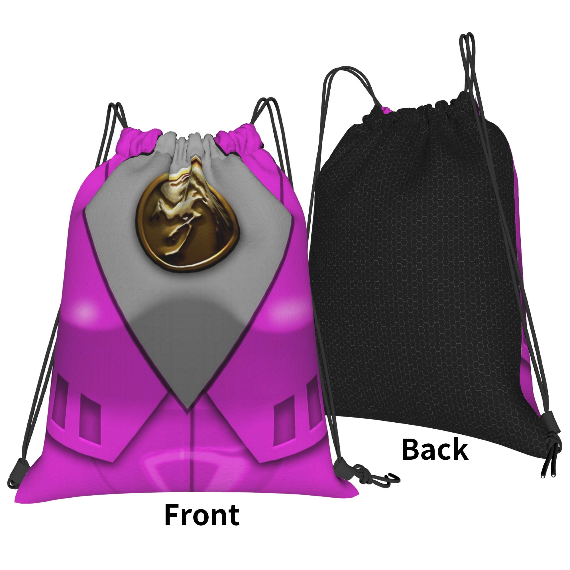 The Movie Pink Power R-Ranger  - Drawstring Gym Bag recensione e prezzo