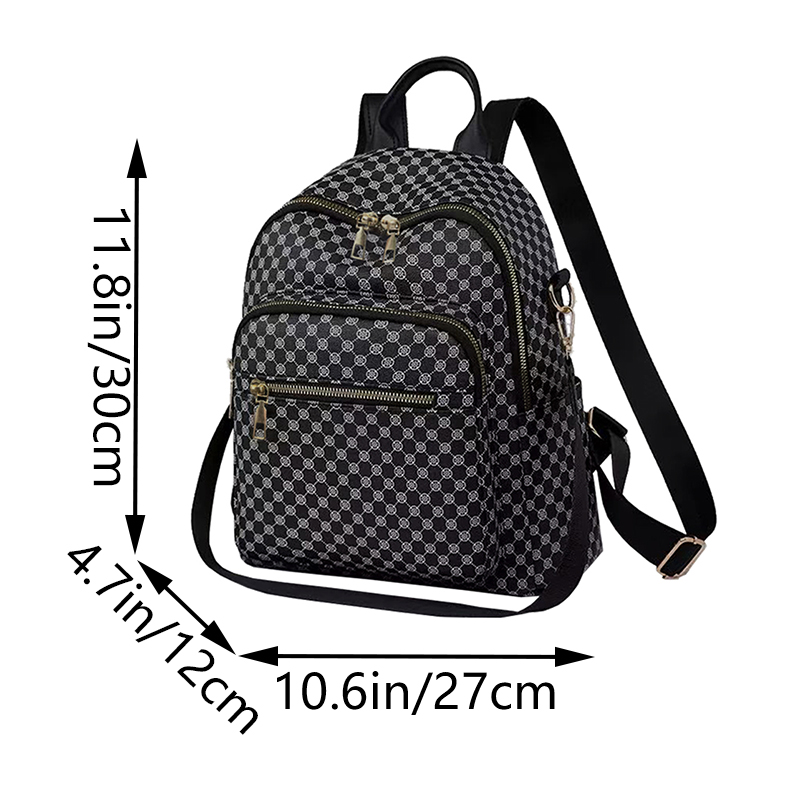 Zaino Chic Vintage in PU con M - Fashion Backpack Women recensione e prezzo