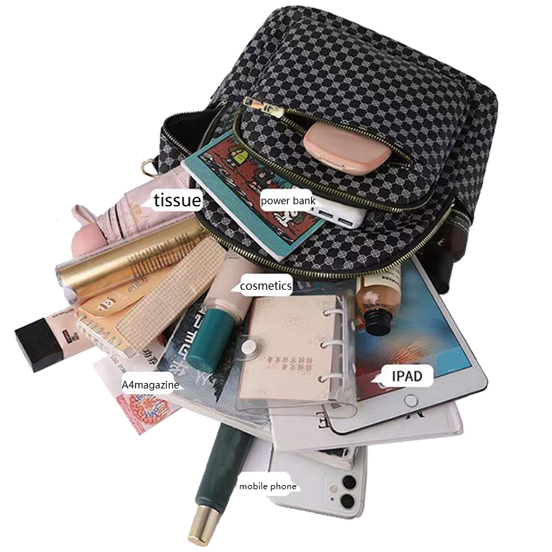 Zaino Chic Vintage in PU con M - Fashion Backpack Women recensione e prezzo