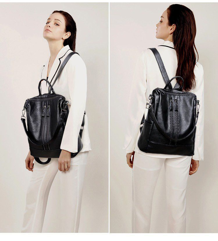 Zaino da donna in morbida pell - Canvas Backpack Casual recensione e prezzo
