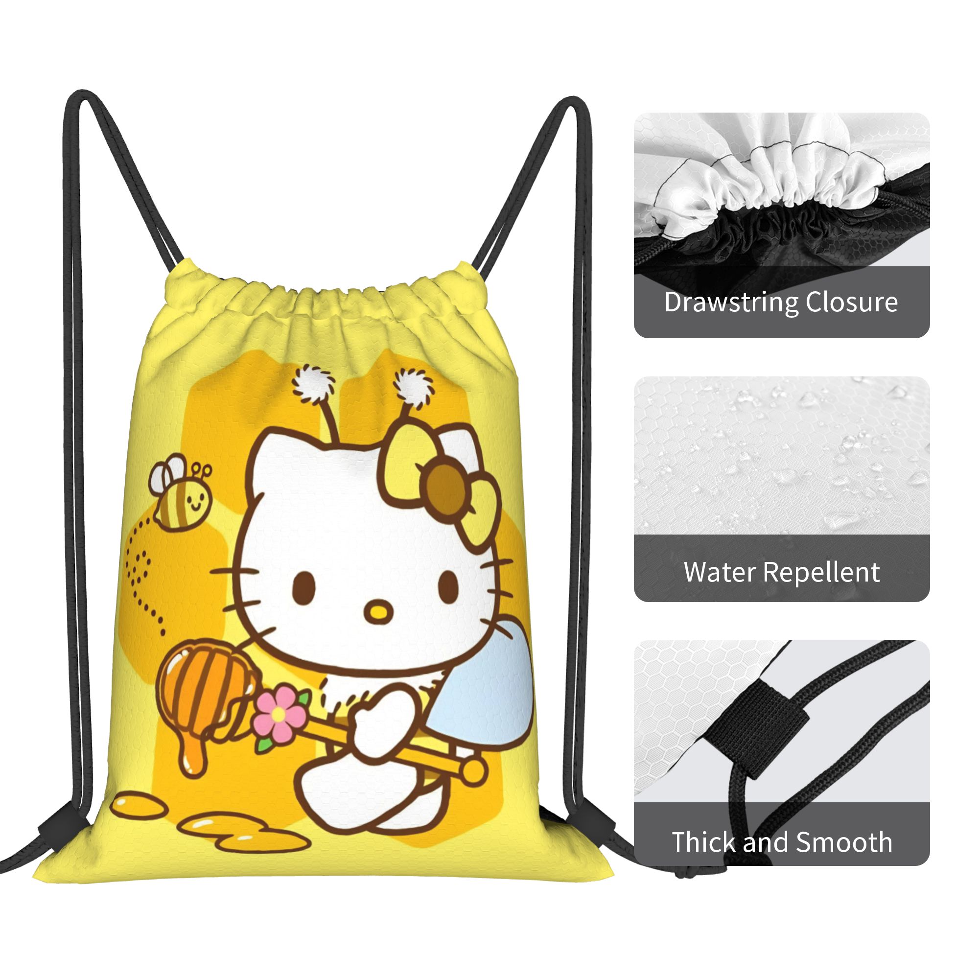 Zaino con coulisse Giallo K-Ki - Drawstring Gym Bag recensione e prezzo