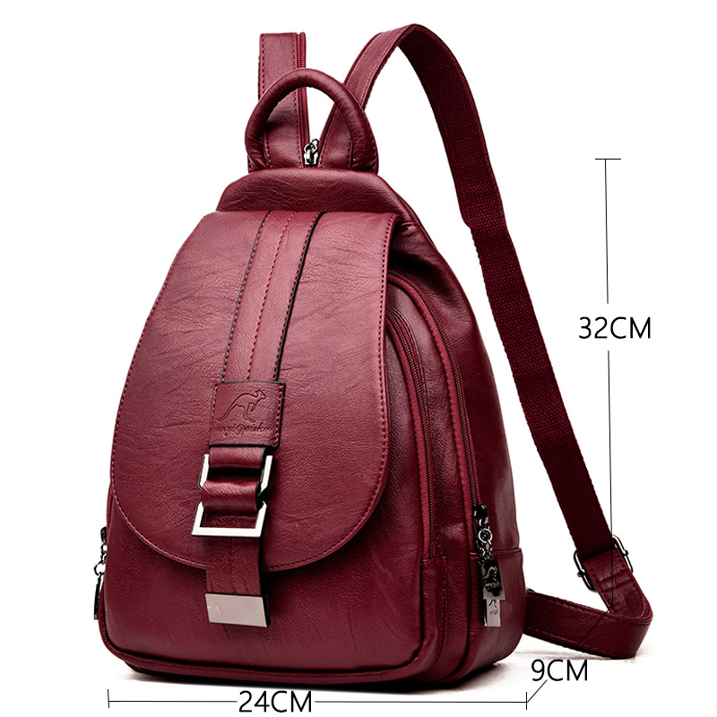 Zaini firmati zaini in pelle d - Leather Backpack Vintage recensione e prezzo