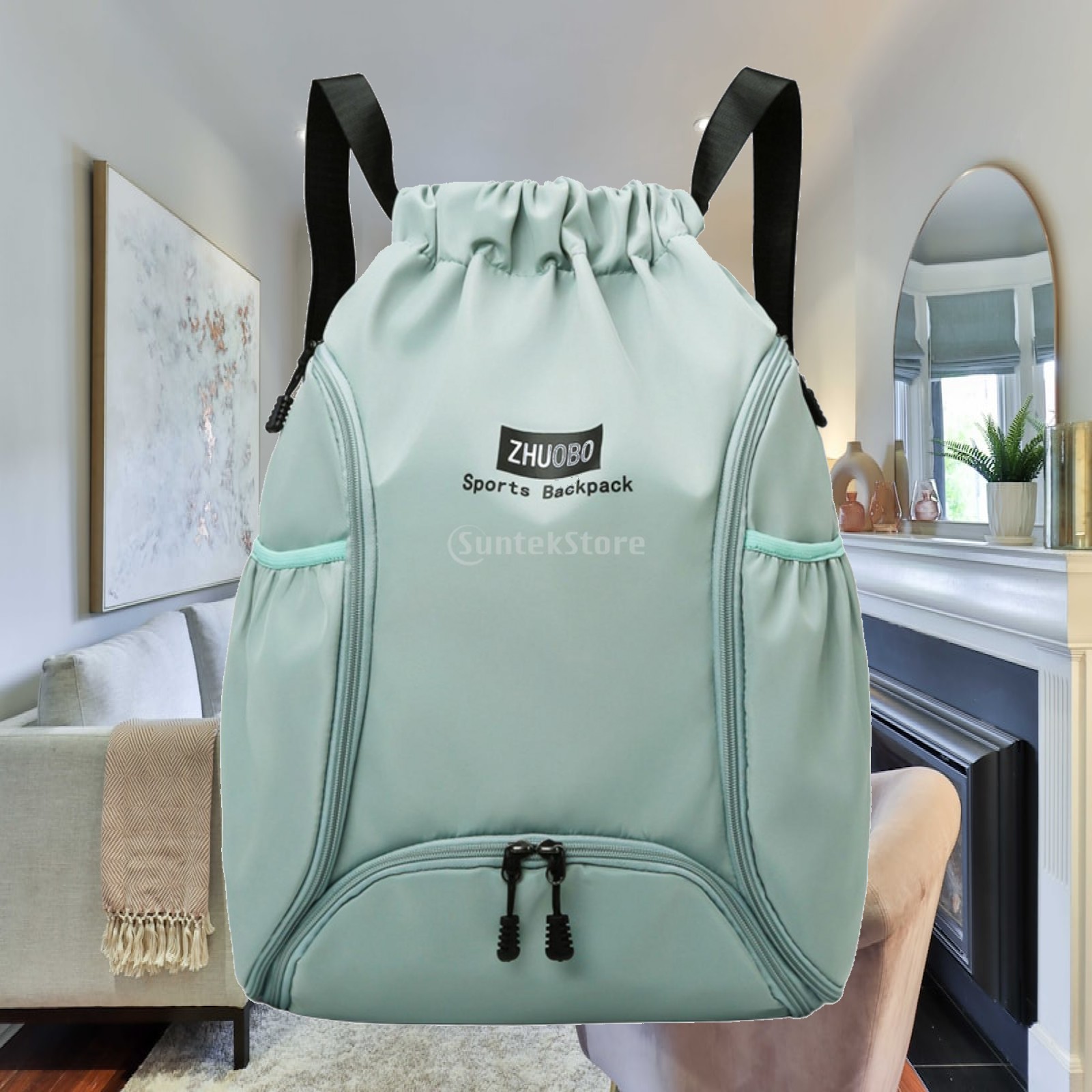 Zaino da basket con coulisse e - Drawstring Gym Bag recensione e prezzo