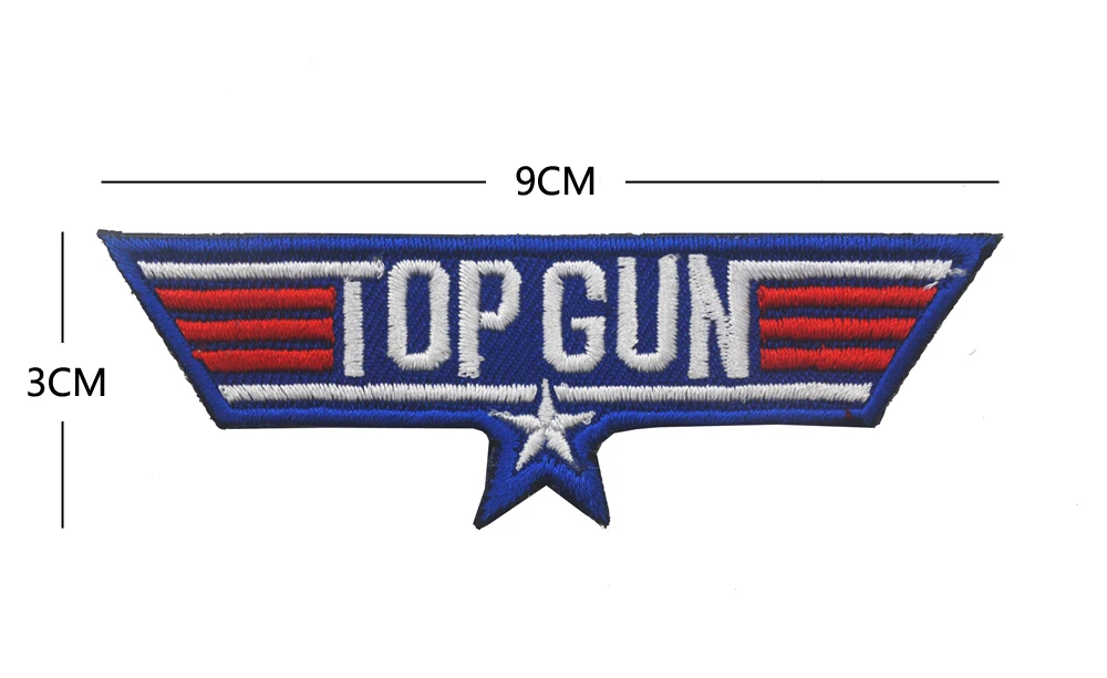 Top GUN Toppa ricamata su vest - Rucksack Military Style recensione e prezzo
