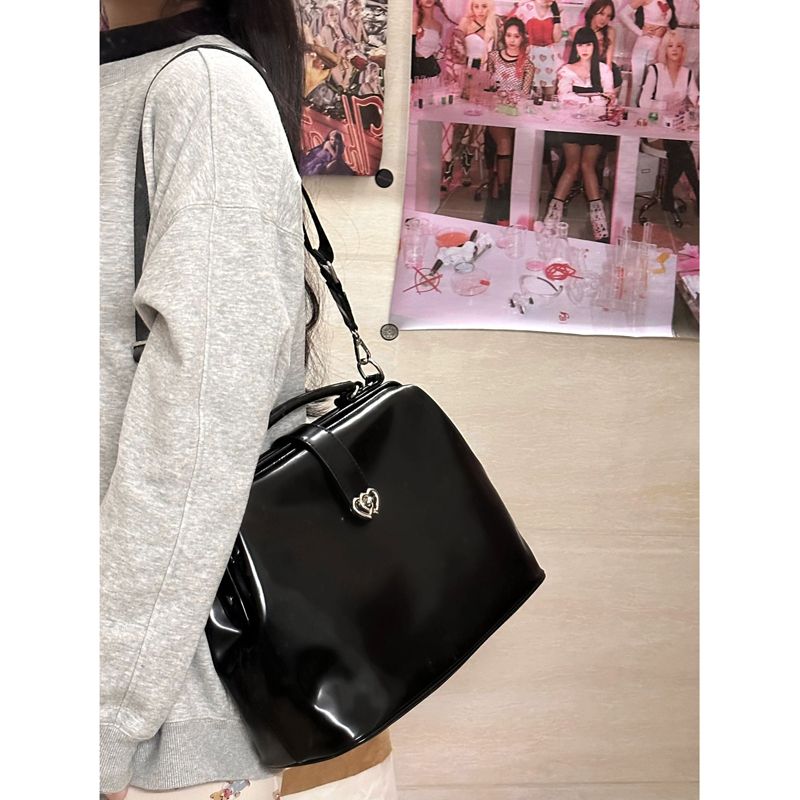 Vintage Nero Y2k Mochila Donna - Leather Backpack Vintage recensione e prezzo