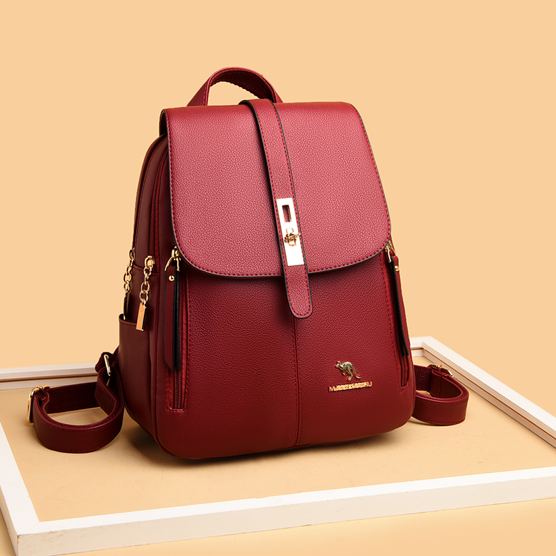 Zaini in pelle da donna di lus - Leather Backpack Vintage recensione e prezzo