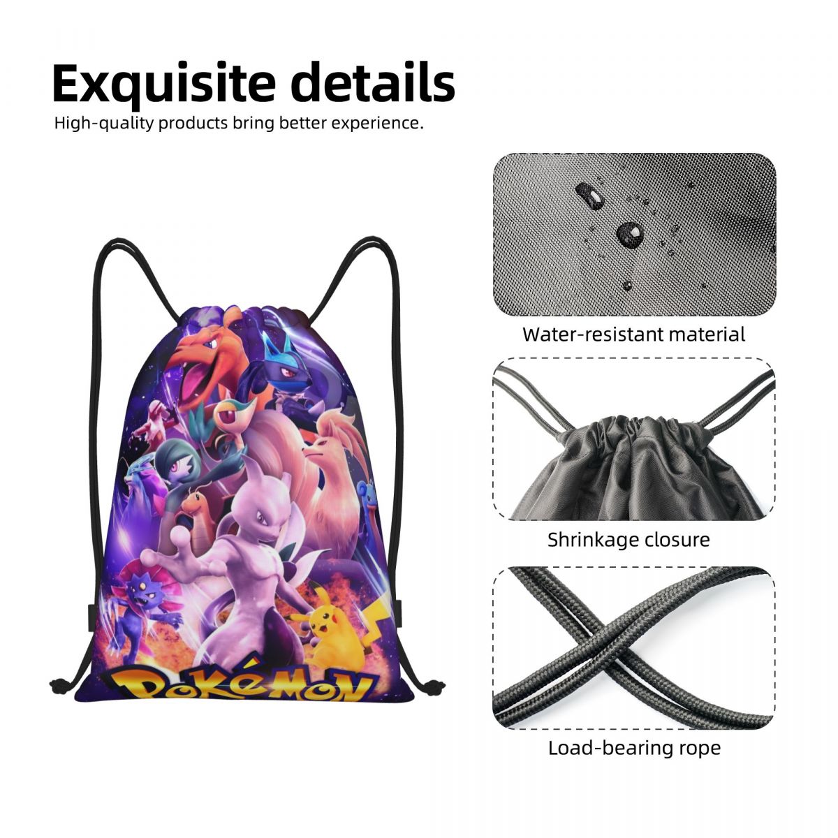 Simpatico cartone animato Mang - Drawstring Gym Bag recensione e prezzo