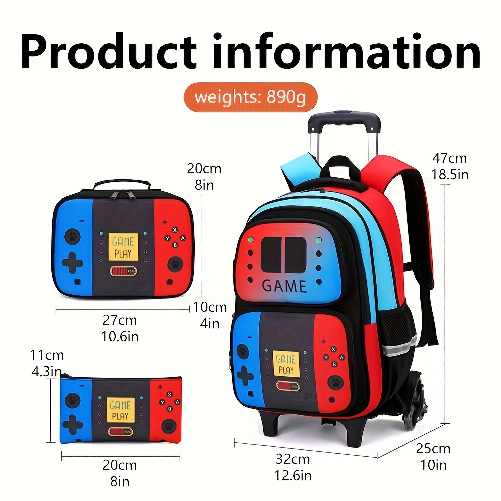 Set di 3 Zaini Trolley per Rag - School Backpack Teen recensione e prezzo