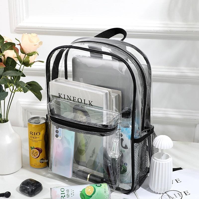 Zaino trasparente in PVC per s - Canvas Backpack Casual recensione e prezzo