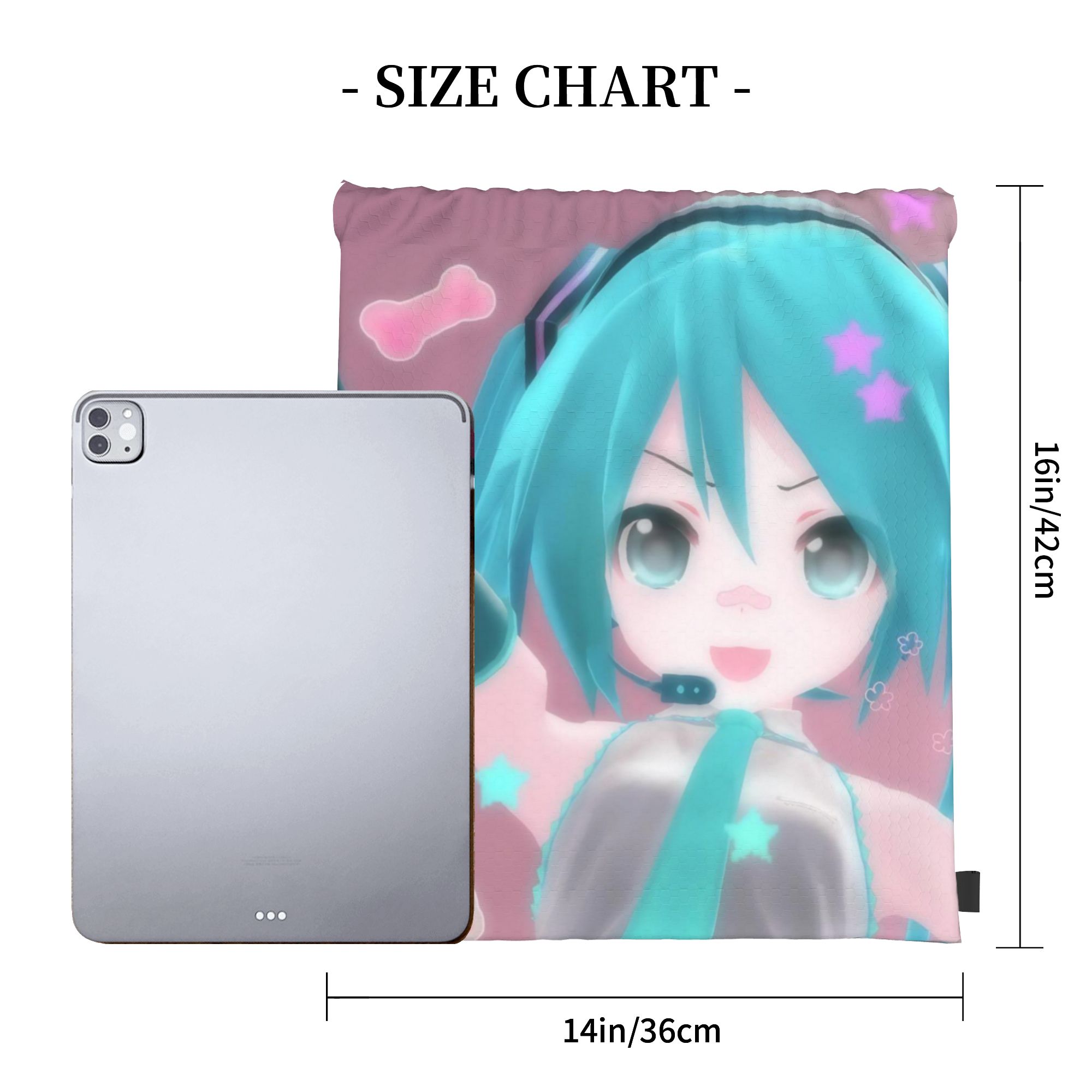 H-Hatsunes Mikus Y2k Girl Bag  - Drawstring Gym Bag recensione e prezzo