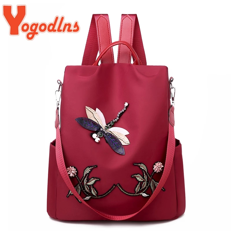 Yogodlns Zaino ricamato alla m - Fashion Backpack Women recensione e prezzo